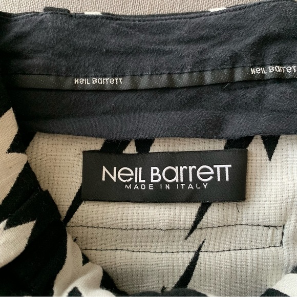 Neil Barrett Lightning Bolt Print Pants 40IT Small - Picture 5 of 7